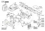 Bosch 3 601 J26 200 Gsc 18V-16 Portable Metal Shears 230 V / Eu Spare Parts